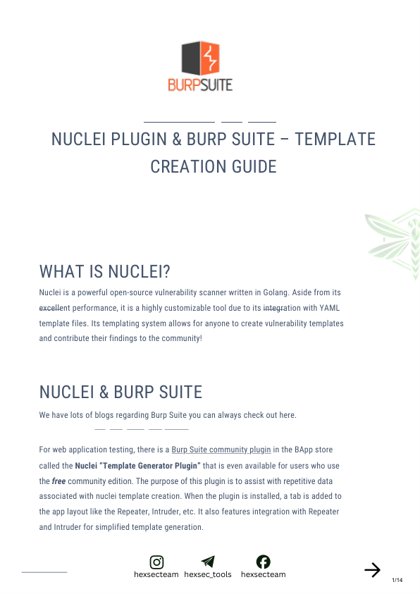Nuclei Plugin & Burp Suite – Template Creation Guide thumbnail
