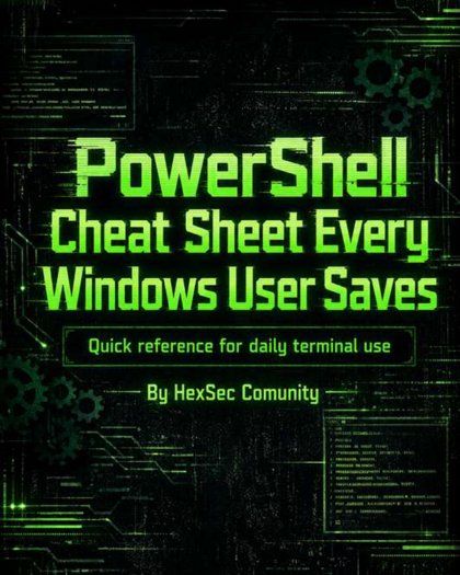 PowerShell Cheat Sheet Every Windows User thumbnail