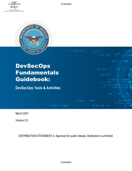 DevSecOpsTools Activities Guide book 2021 thumbnail