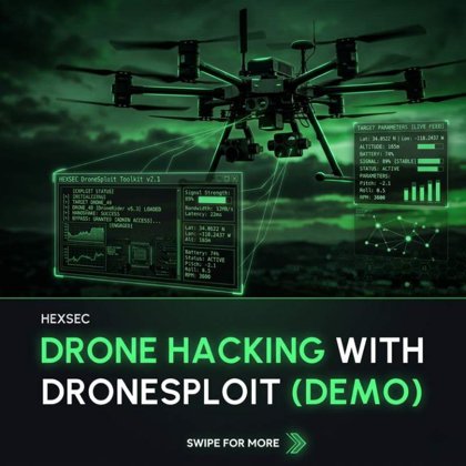Hacking Drone with DroneSploit part1 thumbnail