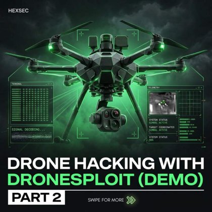 Hacking Drone with DroneSploit part2 thumbnail