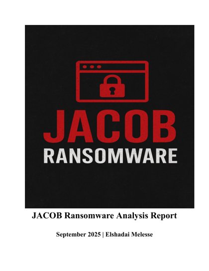 Jacob ransomware analysis thumbnail