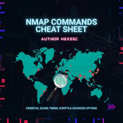 NMAP COMMANDS CHEAT SHEET thumbnail